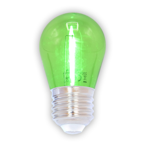 LED- filamenttilamppu, vihreä - 1W