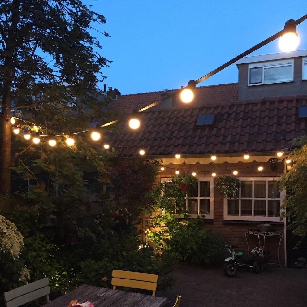 Valoketju 3 W LED- filamenttilampuilla, himmennettävä