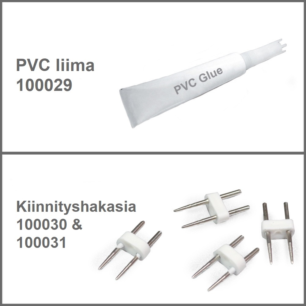 Tarvikkeita 230V LED - valonauhoille