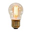 2,5W & 4,5W filamenttilamppu - 2000K - Amber Glass - Ø45 - himmennettävä