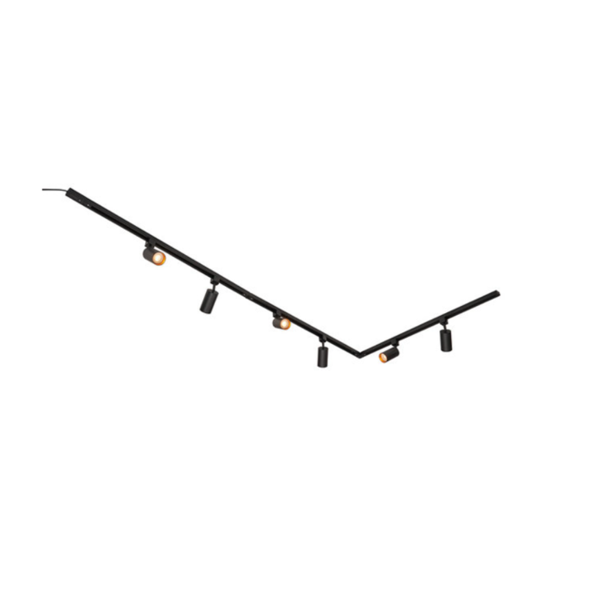 Moderni 1-vaiheinen kiskovalaisinsetti  3m Juno