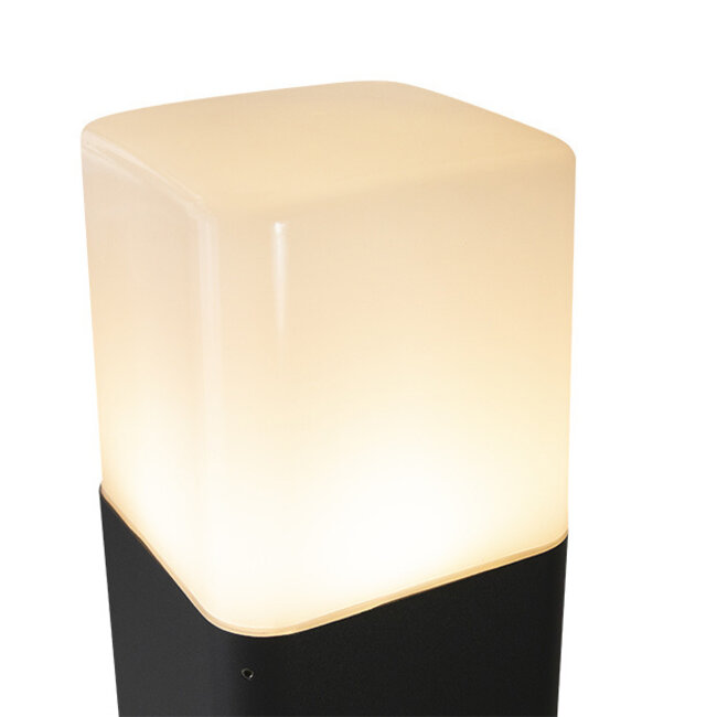 Rocky - moderni neliskanttinen lattialamppu - tumman harmaa