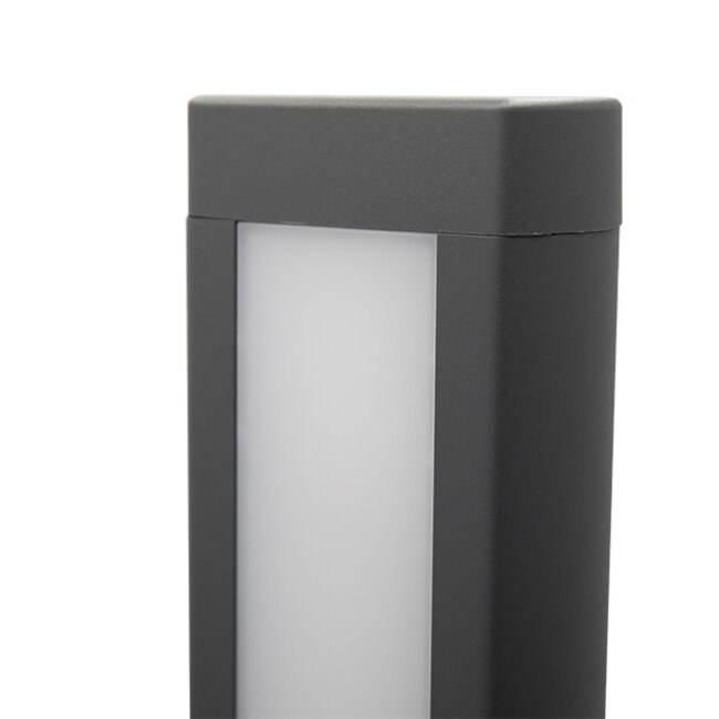 Stein pylväsvalaisin - tumman harmaa