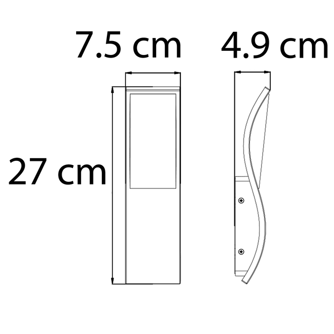 Mica design seinävalaisin