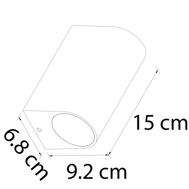 Madame seinälamppu - mattamusta