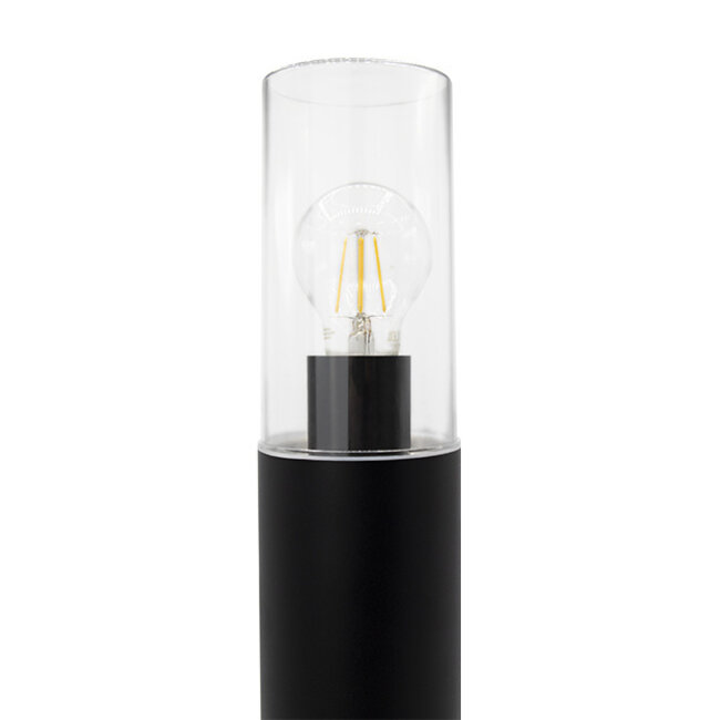 Stella pihavalaisin - musta, ruostumatonta terästä 50cm