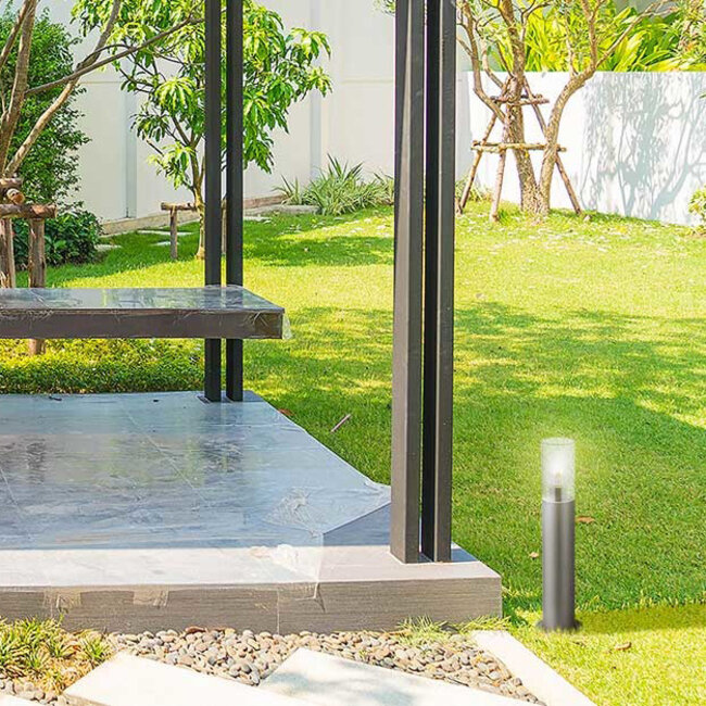 Stella pihavalaisin - musta, ruostumatonta terästä 50cm