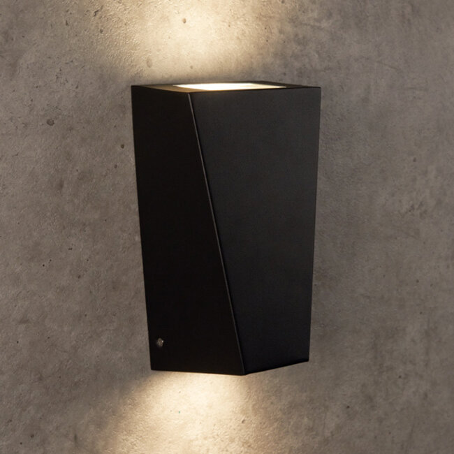 Luisa seinävalaisin - musta