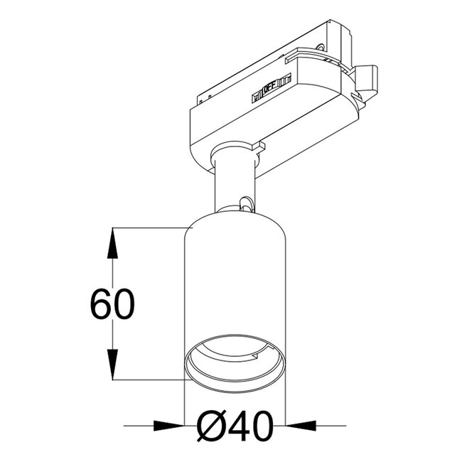 Jax- kiskovalaisimeen liitettävä lampunpidike