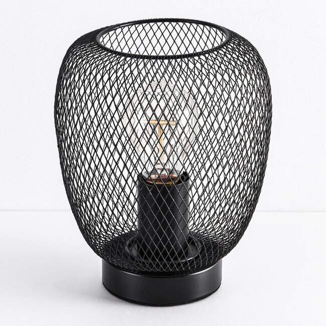 Prison pöytävalaisin - musta