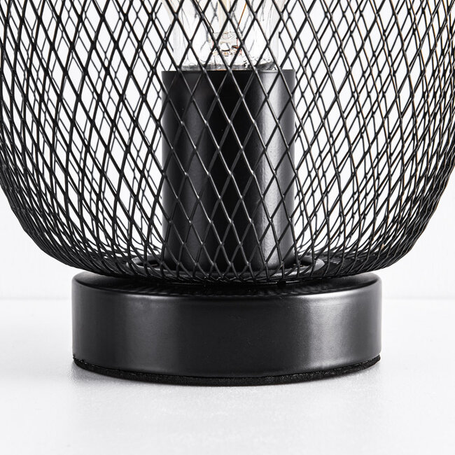 Prison pöytävalaisin - musta