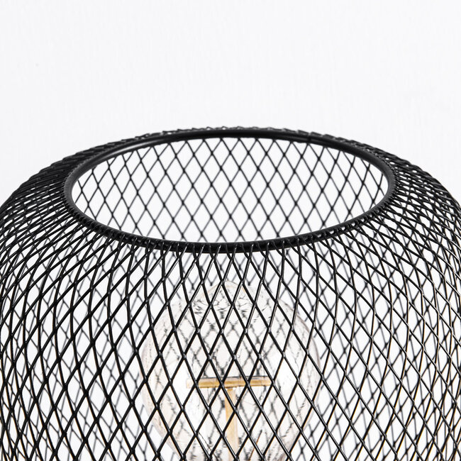 Prison pöytävalaisin - musta