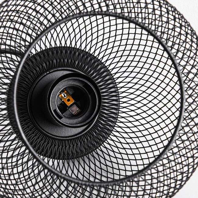 Prison pöytävalaisin - musta