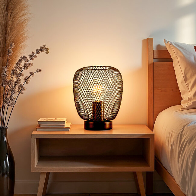 Prison pöytävalaisin - musta