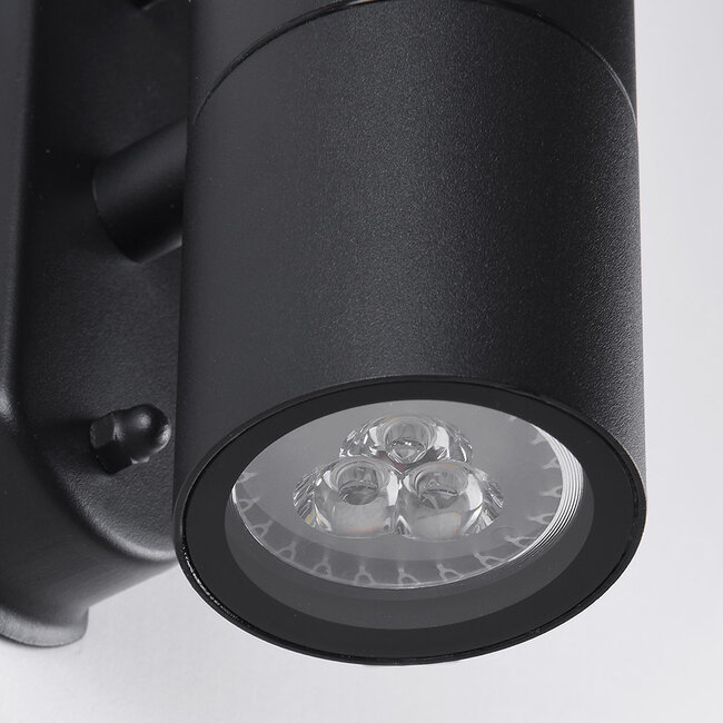 Design seinävalaisin Olivia  - mattamusta