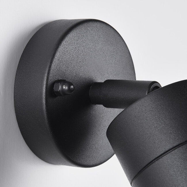 Design seinävalaisin Lola - musta