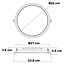 LED Downlight rond - 18 watt - Ø220mm