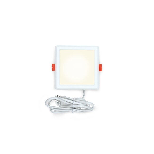 Neliönmuotoinen LED-alasvalo – 6 W – 115 x 115 mm