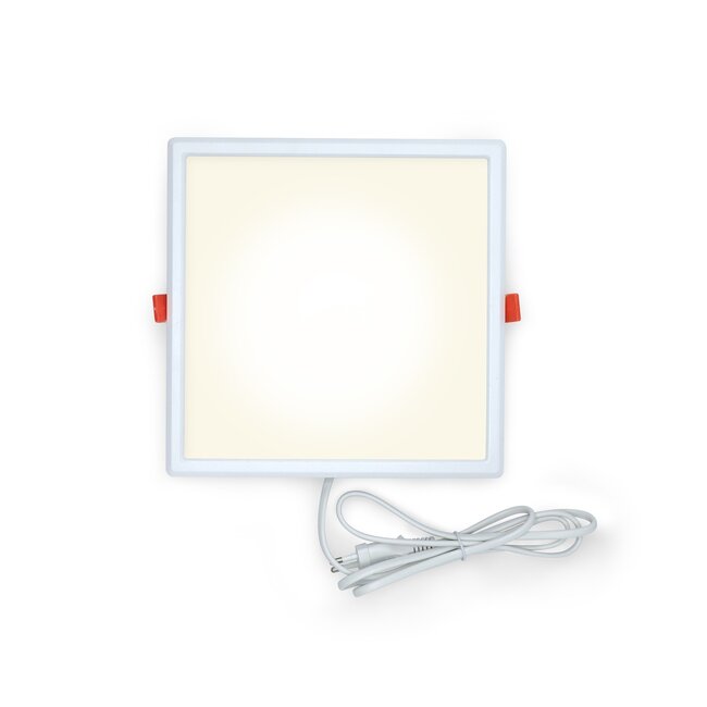 LED-alasvalo neliö - 18 wattia - 220 x 220mm
