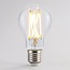 Filamentti-LED-lamppu dim-to-warm 7 ja 9 wattia, kirkas lasi