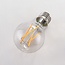 Filamentti-LED-lamppu dim-to-warm 7 ja 9 wattia, kirkas lasi