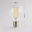 Filamentti-LED-lamppu dim-to-warm 7 ja 9 wattia, kirkas lasi