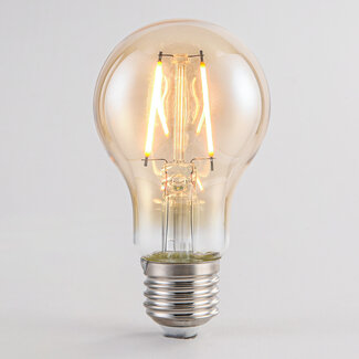 2,5 W, 4,5 W, 7 W & 10 W filamenttilamppu, 2000 K, meripihkalasi Ø60 mm, himmennettävä