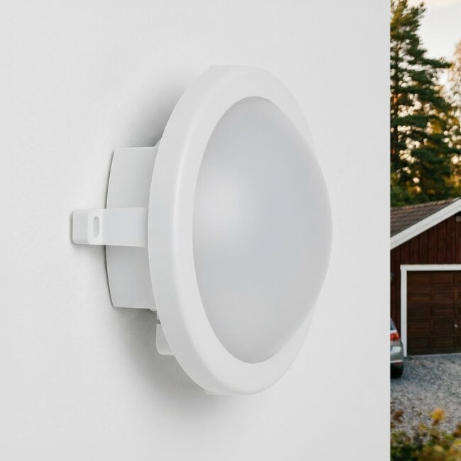 Bulkhead Ciclo valkoinen, integroitu LED, 12 W