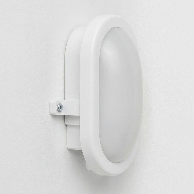 Bulkhead Ovale valkoinen, integroitu LED, 6 W