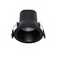 LED spot Miracle zwart, dimbaar, 6 watt, 3000K