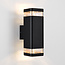 Ulkoseinävalaisin Mario ylös/alas, musta