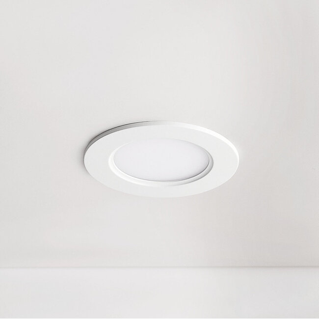 Pyöreä LED-alasvalo 6 W, säädettävä valon väri – Ø120 mm