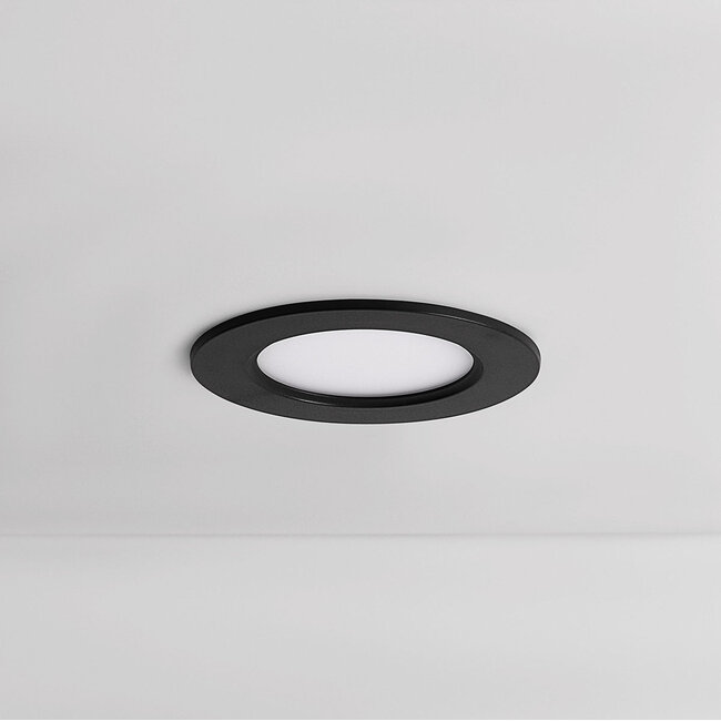 6 W pyöreä LED-alasvalo, säädettävä värilämpötila – Ø120 mm