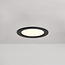 12 W pyöreä LED-alasvalo, säädettävä värilämpötila – Ø170 mm, musta