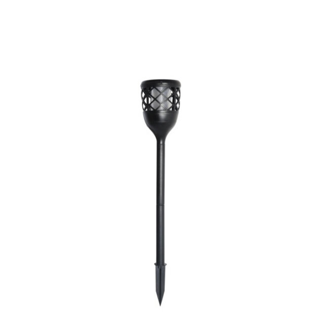 Aurinkokäyttöinen puutarhasoihtu Torch 2 W liekkiefektillä