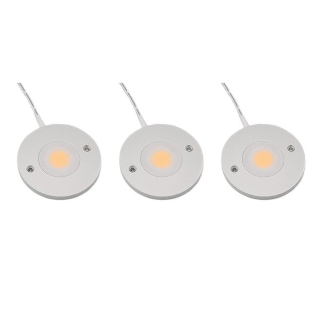 LED-kaappivalaisin Kaya, valmis sarja, 3 spottia