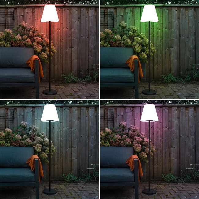Aurinkokäyttöinen seisova ulkovalaisin Verdi