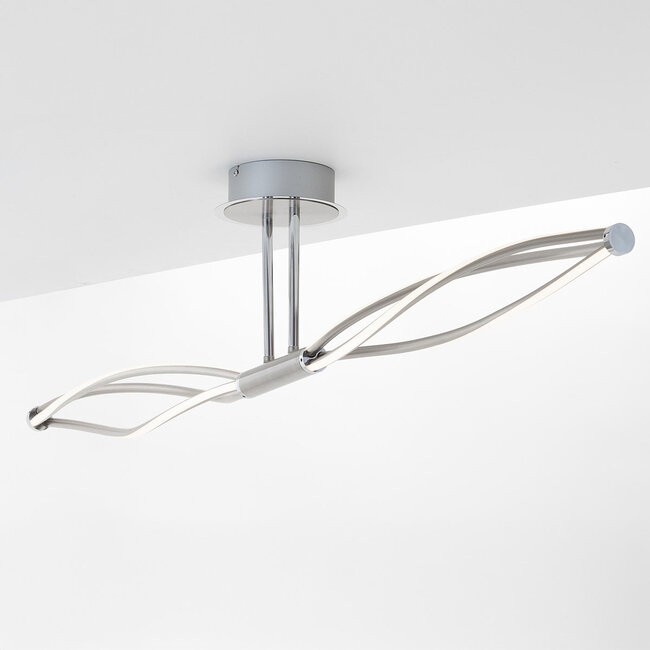Design-kattovalaisin Doris, integroidut LEDit, kolmiportainen himmennys