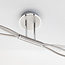 Design-kattovalaisin Doris, integroidut LEDit, kolmiportainen himmennys