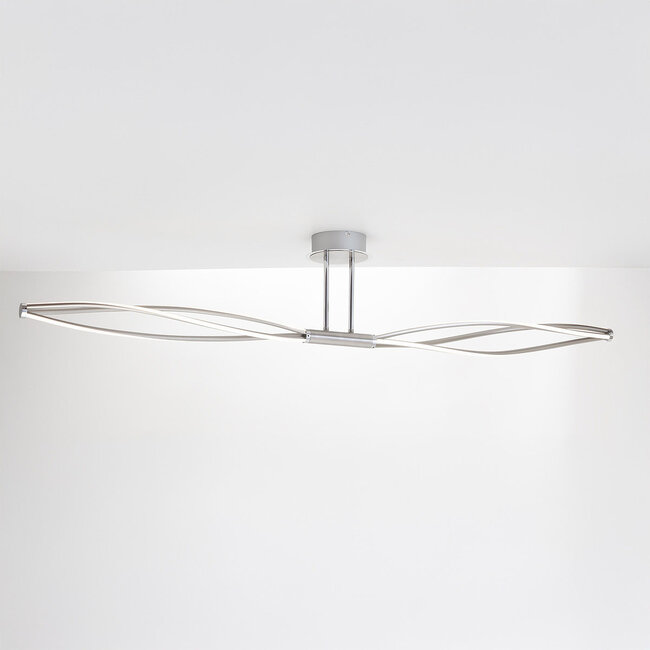 Design-kattovalaisin Doris, integroidut LEDit, kolmiportainen himmennys