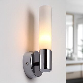 Design kylpyhuoneen seinävalaisin himmeä lasi, IP44 - Amaya