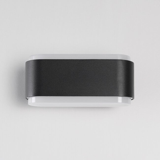 Design wandlamp buiten Cale - zwart