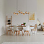 Outlet-tuote: Design-riippuvalaisin Sette, meripihkalasipallot
