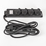 Ulkopistorasia IP44, johdon paksuus 3x1,5mm² - 5M