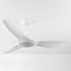Kattotuuletin Viento kiinteällä LED-valonlähteellä ja kaukosäätimellä - valkoinen