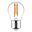 E27-filamenttilamppu LED dim-to-warm 4,5 wattia, 45 mm (2700–2200 K)