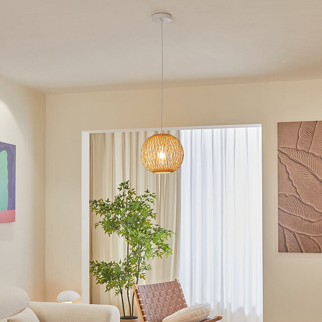 Boho puinen riippuvalaisin - Madera