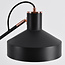 Lattiavalaisin Tom - musta, pronssinväriset yksityiskohdat ja käännettävä varsi