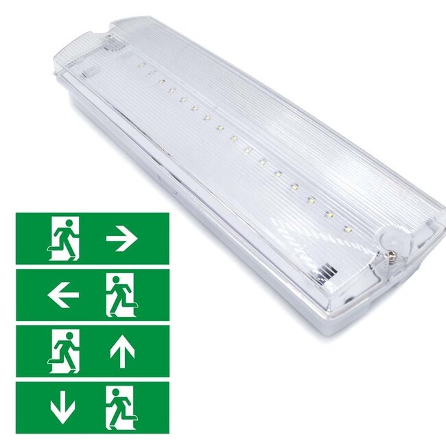 3 watin pinta-asennettava valaisin OTG-KL automaattitestillä, IP65