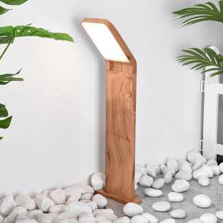 Pollarivalaisin Francesco - 50 cm tummanpuunvärinen, kiinteä LED-valo